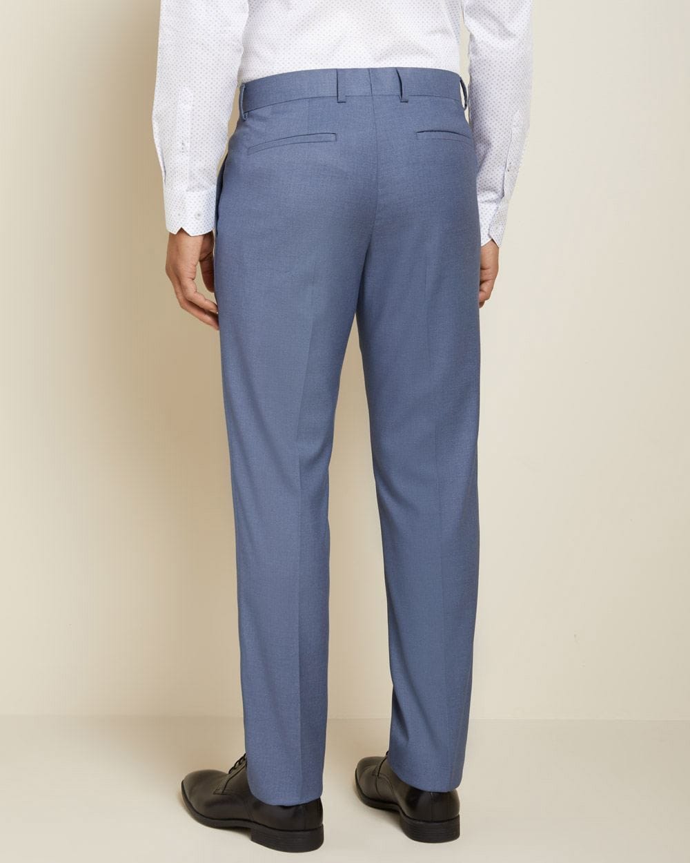 Tailored fit steel blue suit pant | RW&CO.