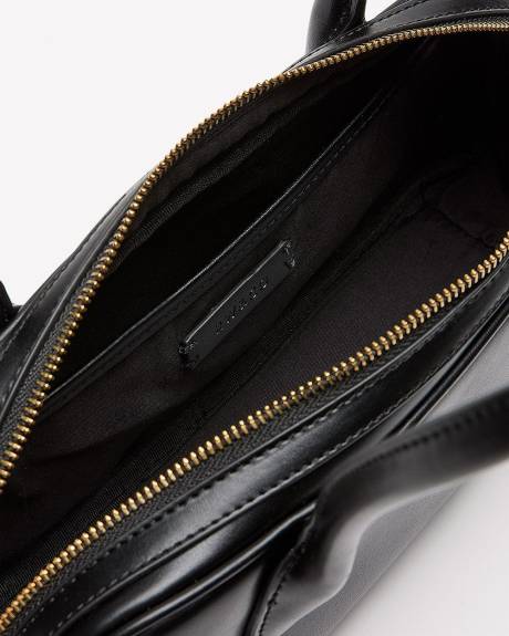 Sac Style East-West en Faux Cuir