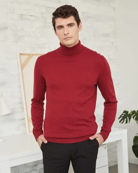 Turtleneck Knit Sweater