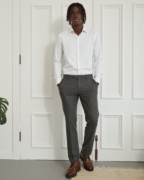 MotionFlexx (R) Slim Fit Dark Grey Suit Pant