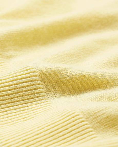 Pull à Manches Courtes et Col Rond