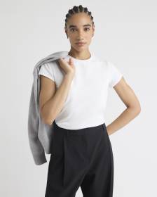 Organic Cotton Short-Sleeve Crew-Neck Tee