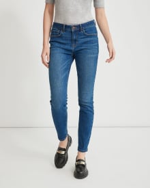 Jeans Skinny à Taille Mi-Haute - 30"