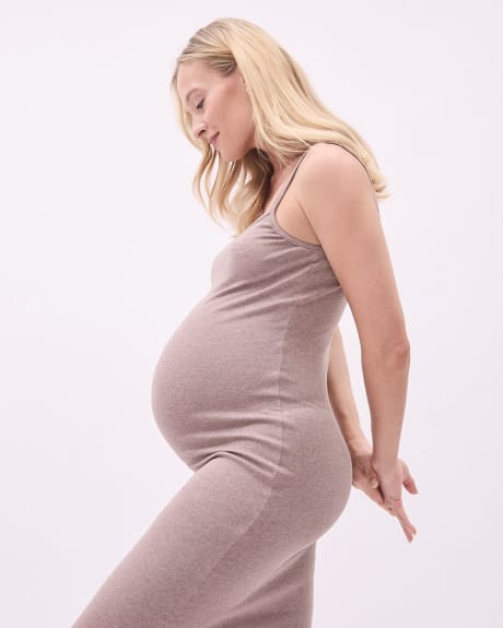 Sleeveless Midi Dress - Thyme Maternity