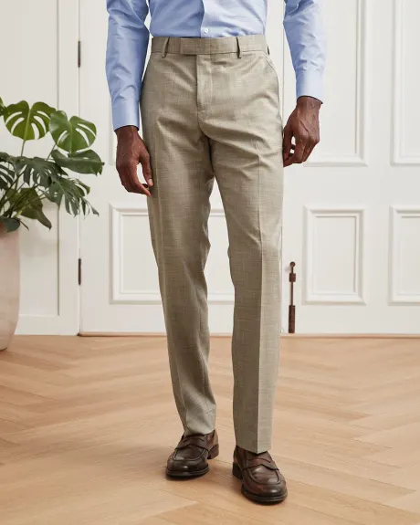Tailored Fit Taupe Suit Pant