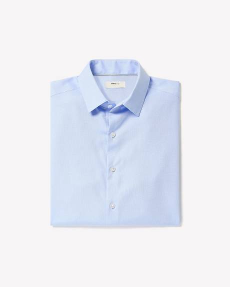 Slim-Fit Dobby Dress Shirt