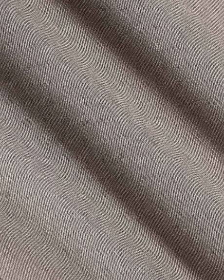 Veste Taupe Longue Sans Manches