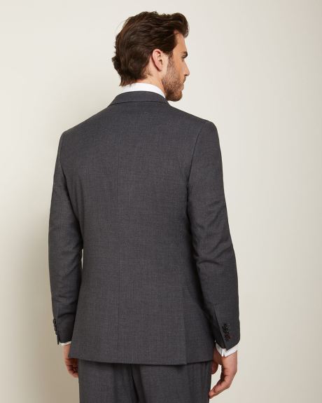 Essential Athletic Fit Dark heather grey suit Blazer