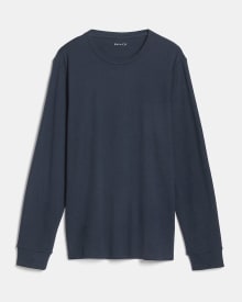 Soft Touch Long Sleeve Crew-Neck T-Shirt