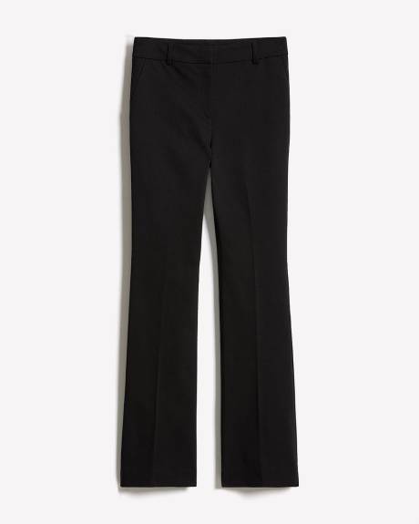 Limitless Black High-Rise Long-Flare-Leg Pant