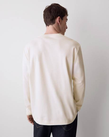 Long-Sleeve Crew-Neck Tee
