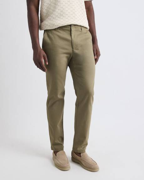 Pantalon Chino Ultra-Extensible à Coupe Étroite