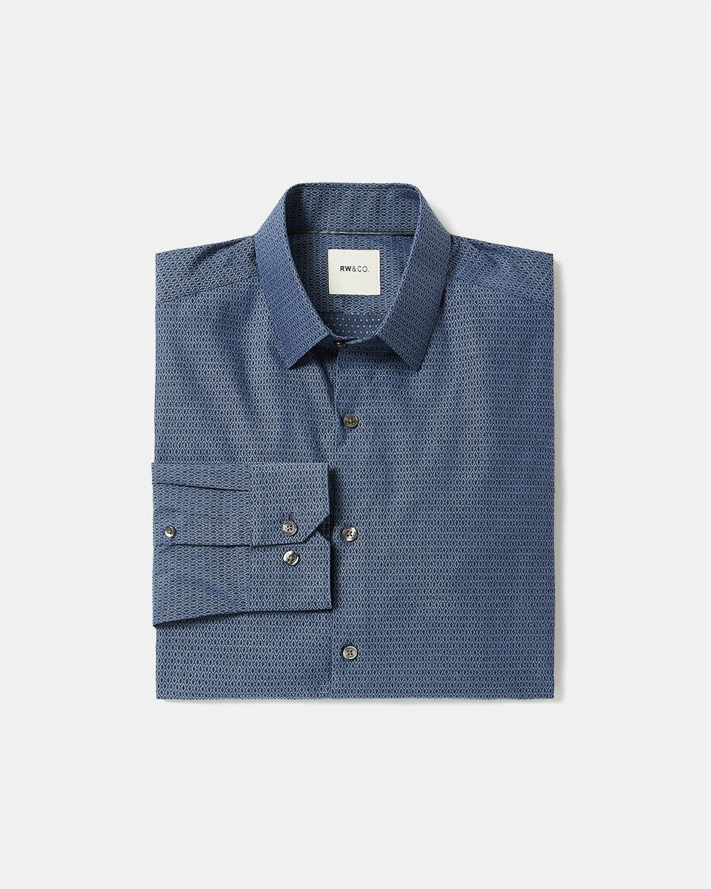 Twill Tailored-Fit Dress Shirt