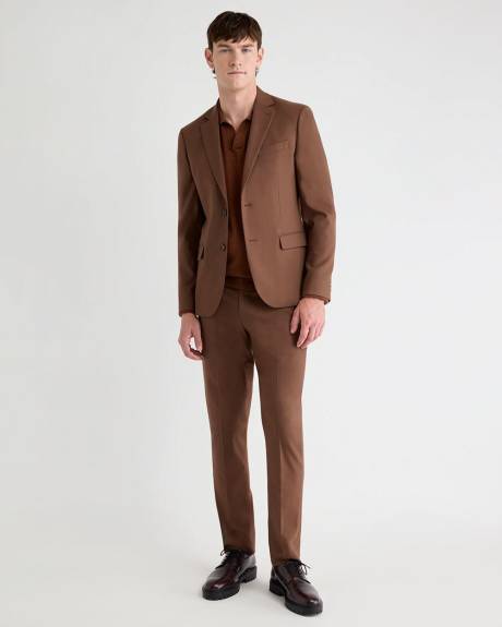 Slim-Fit Clay Brushed Twill Blazer