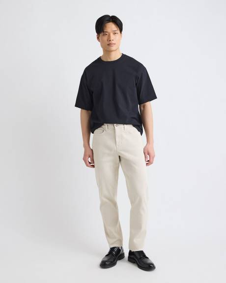 Heavy Oversized Short-Sleeve Crew-Neck Tee