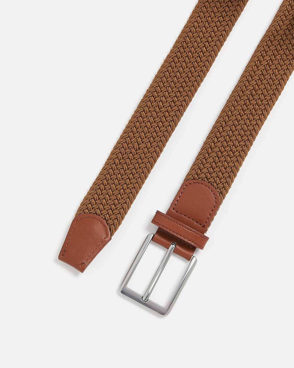Stretch Solid Braided Belt