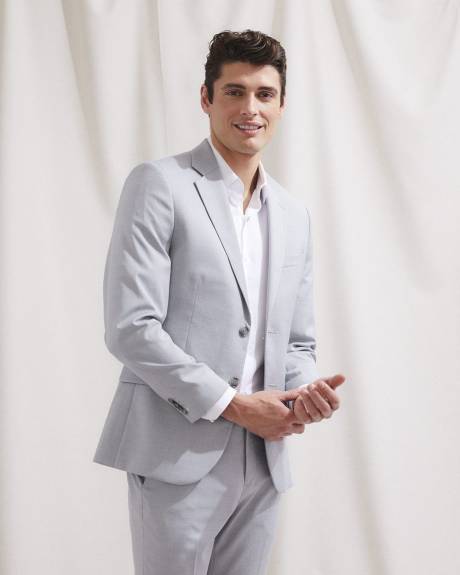 Essential Light Grey Suit Blazer