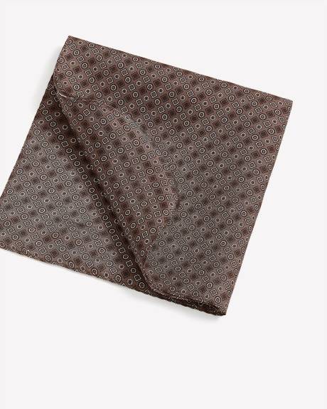 Handkerchief with Geometric Pattern