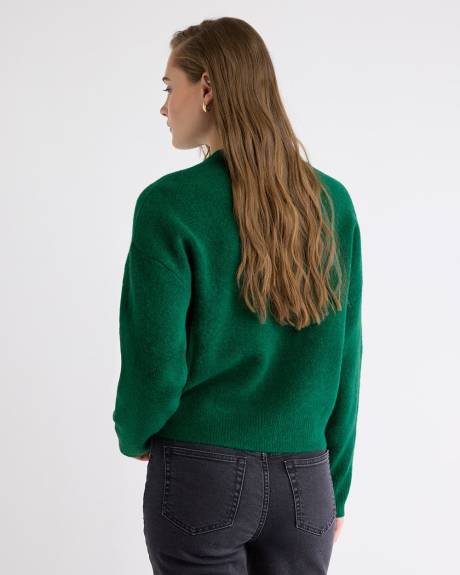 Pull Ample à Manches Longues et Col Rond