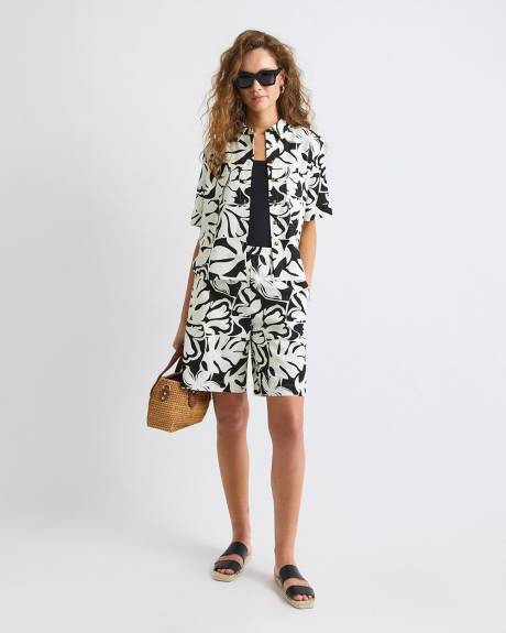 Scoop-Neck Ribbed Cami with Spaghetti Straps