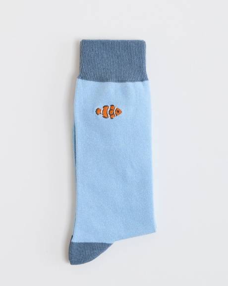 Clownfish Socks