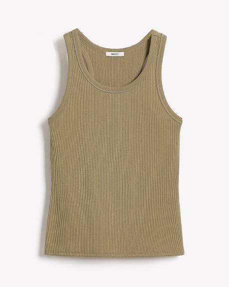 Camisole Ajustée à Col Rond et Dos Nageur
