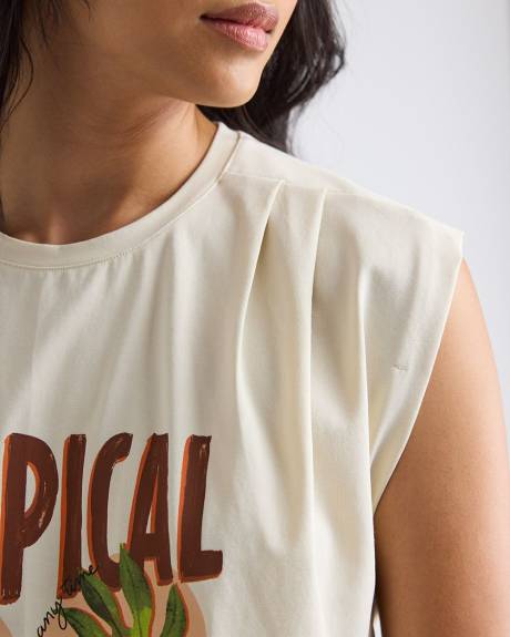 Camisole Classique à Col Rond