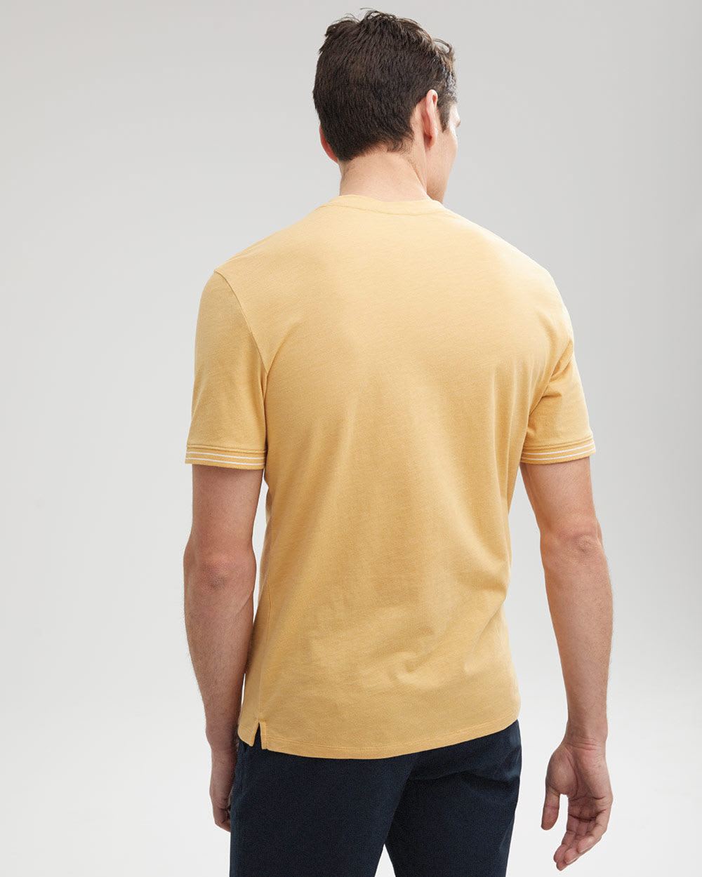 Short Sleeve Henley T-Shirt