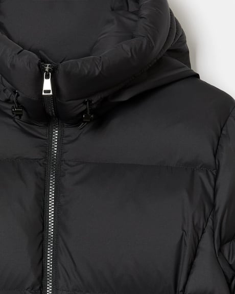 Long Hooded Puffer Coat | RW&CO.