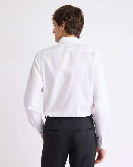 Chemise Habillée Unie à Coupe Ajustée
