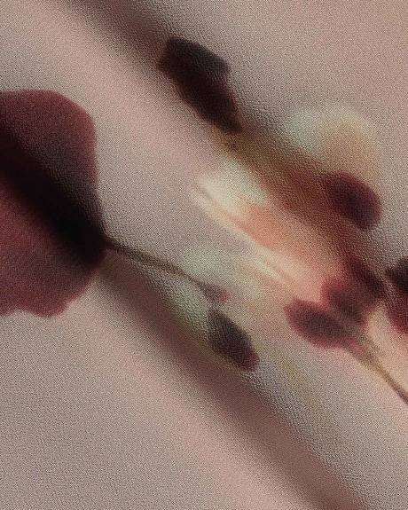 Short-Sleeve Midi Cocktail Dress with Square Neckline