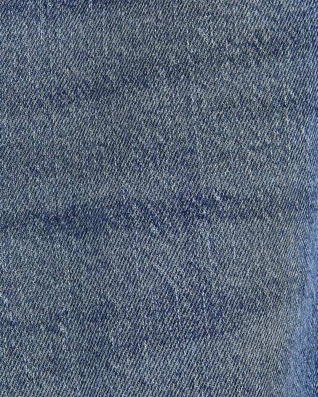 Mid-Rise Barrel Jeans