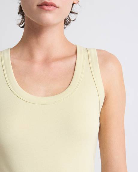 Scoop-Neck Cami with Wide Straps