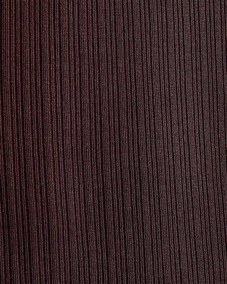 Camisole Côtelée à Col Rond