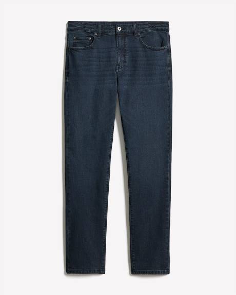 Slim-Fit Medium-Wash Denim Pant