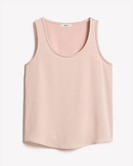 U-Neck Satin Cami