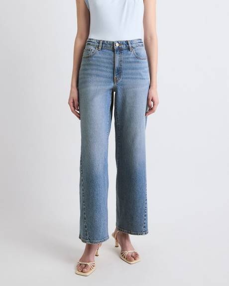 Slouchy Mid-Rise Jeans