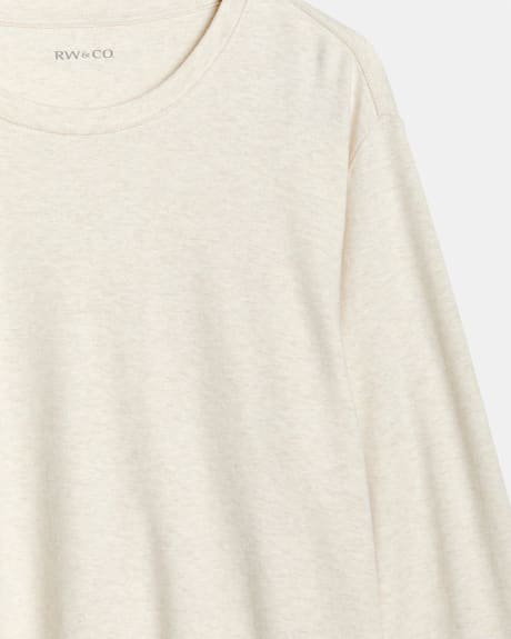 Soft Touch Long Sleeve Crew-Neck T-Shirt