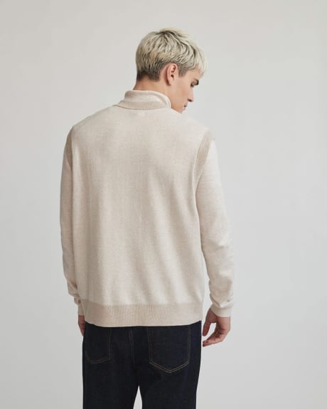 Gender-Neutral V-Neck Sweater Vest