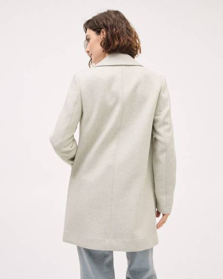 One-Button Wool Jacket