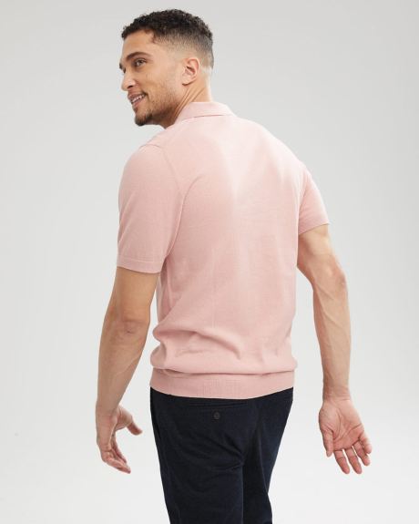 Short Sleeve Polo Sweater | RW&CO.