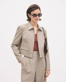 Veste Utilitaire Taupe