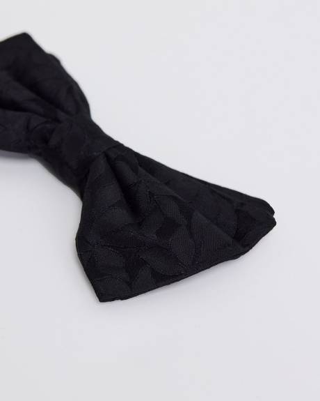 Tonal Floral Bow Tie