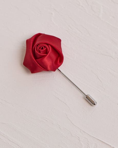 Rose Flower Lapel Pin