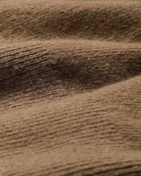 Merino Wool Button-Down Cardigan