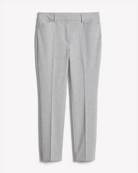 Mid-Rise Long Slim-Leg Signature Pant