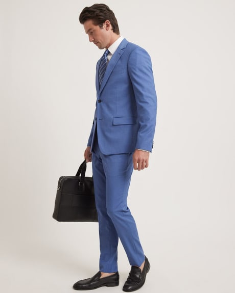 Slim-Fit Bright Blue Suit Pant