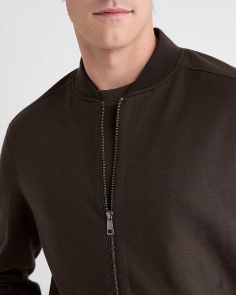 Chocolate Bomber Jacket