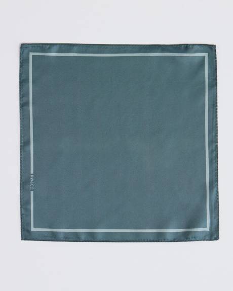 Solid Agave Handkerchief with Logo
