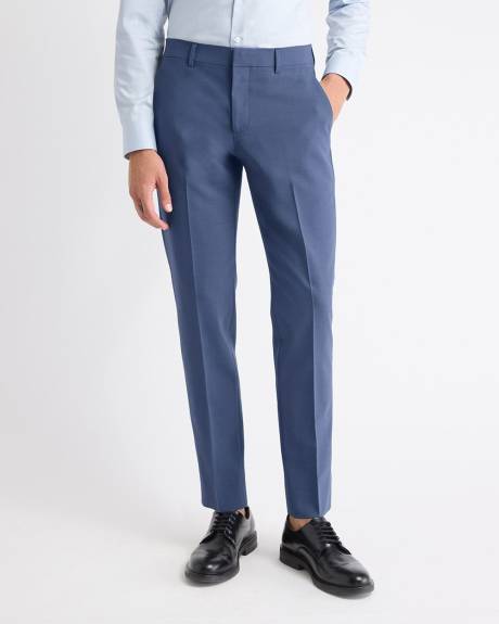 Slim-Fit Blue Wool-Blend Suit Pant